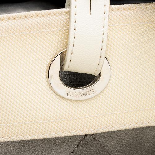 Chanel Coated Canvas Paris Biarritz Tote - FINAL SALE