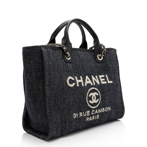 Chanel Denim Deauville Small Tote