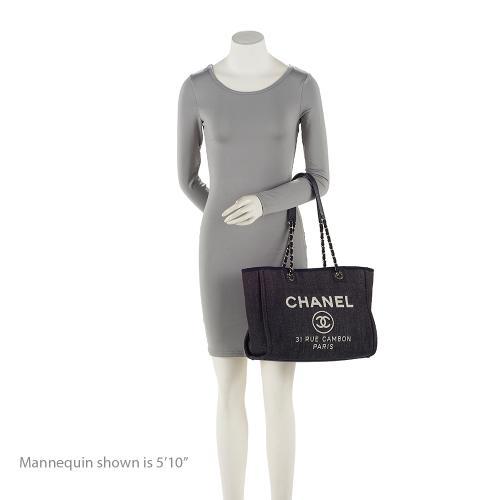 Chanel Denim Deauville Small Tote