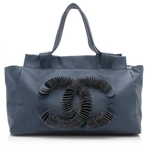 Chanel Denim Disc Tote