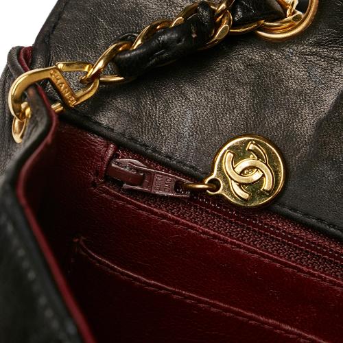 Chanel Diana Lambskin Leather Crossbody Bag