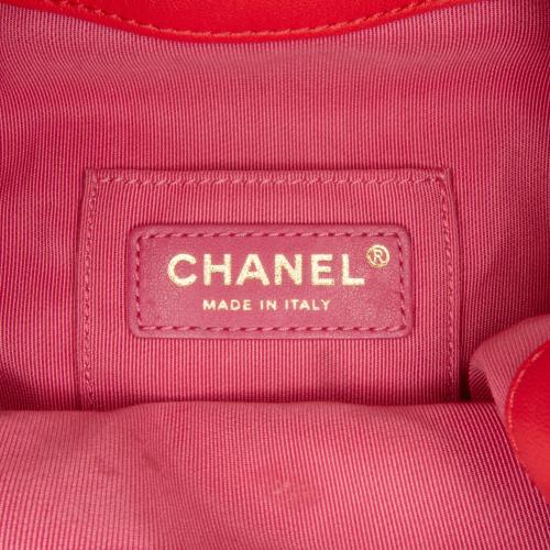 Chanel Entwined Chain Drawstring Bucket