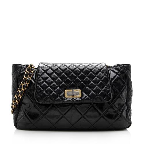 Chanel Glazed Calfskin Reissue Accordion Shoulder Bag