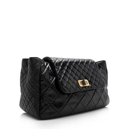 Chanel Glazed Calfskin Reissue Accordion Shoulder Bag