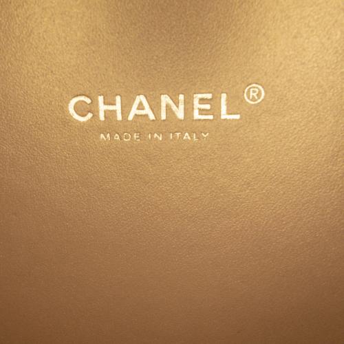 Chanel Golden Plate Vanity Case