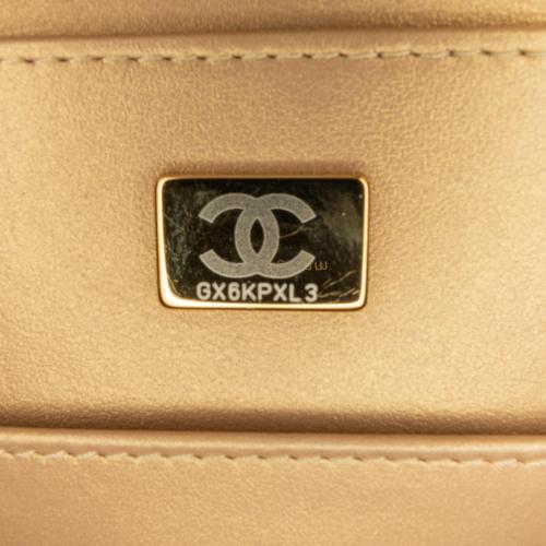 Chanel Golden Plate Vanity Case