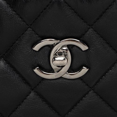 Chanel Grained Calfskin CC Large Shopping Tote 