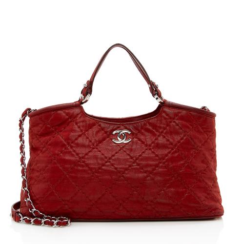 Chanel Iridescent Calfskin Sea Hit Tote - FINAL SALE