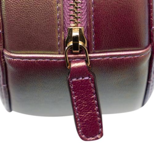 Chanel Iridescent Lambskin Round Crossbody