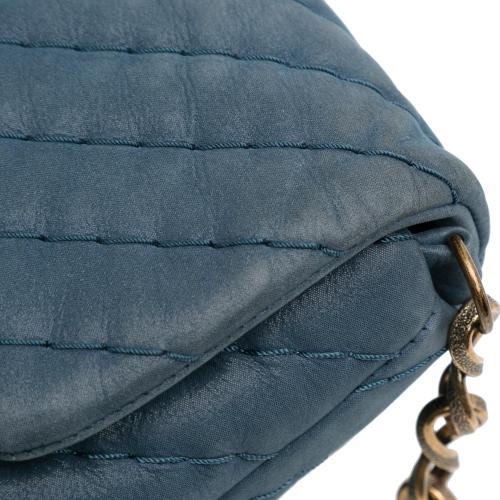 Chanel Jumbo Chevron Iridescent Surpique Flap