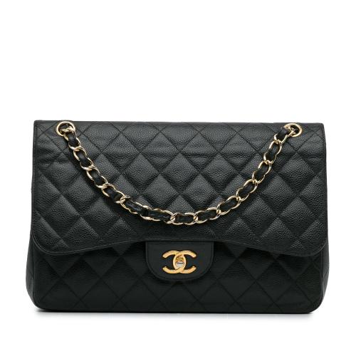 Chanel Jumbo Classic Caviar Double Flap