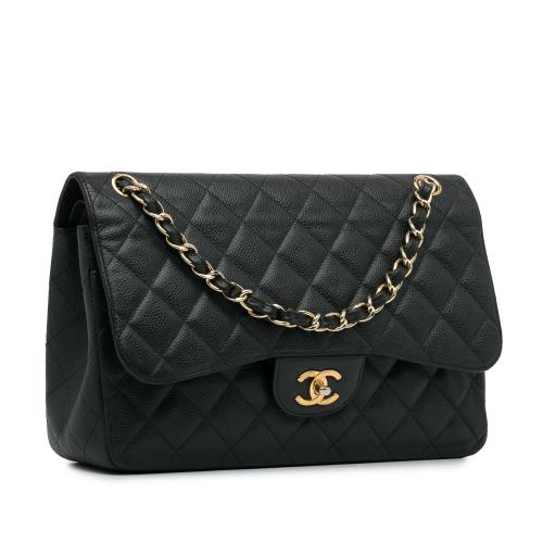 Chanel Jumbo Classic Caviar Double Flap