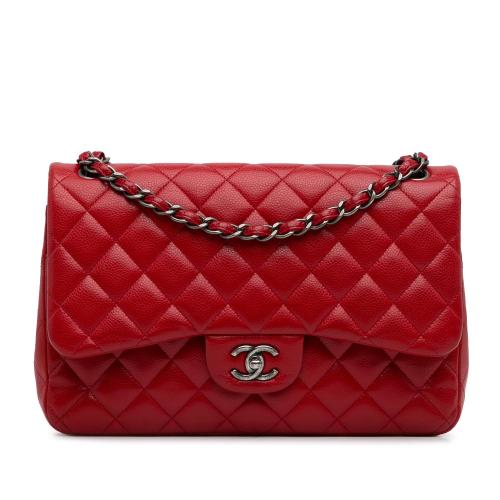 Chanel Jumbo Classic Caviar Double Flap