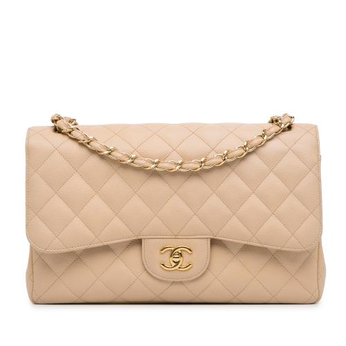 Chanel Jumbo Classic Caviar Double Flap