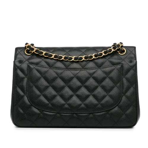 Chanel Jumbo Classic Caviar Double Flap