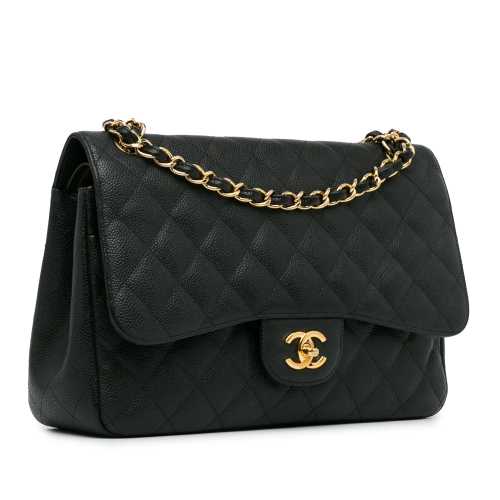 Chanel Jumbo Classic Caviar Double Flap