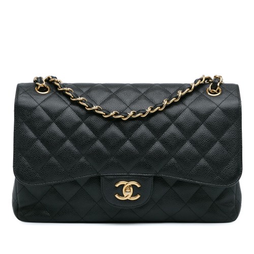 Chanel Jumbo Classic Caviar Double Flap