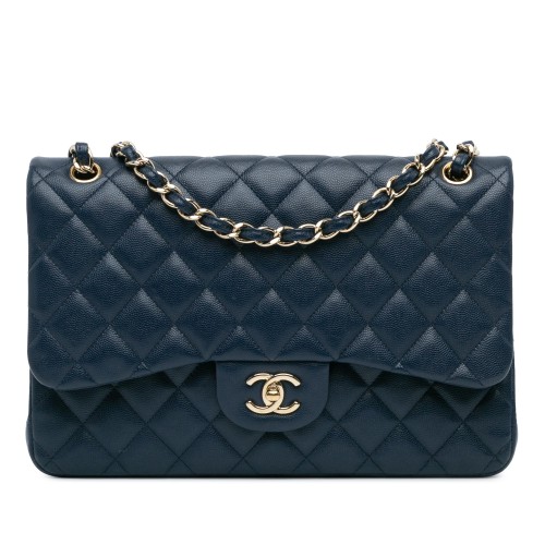 Chanel Jumbo Classic Caviar Double Flap