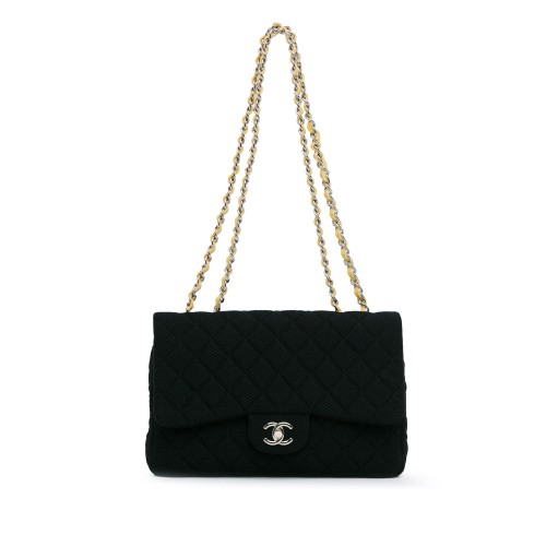 Chanel Jumbo Classic Jersey Single Flap