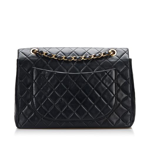 Chanel Jumbo Classic Lambskin Maxi Single Flap Bag