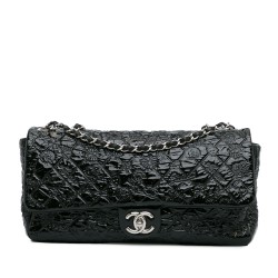 Chanel Jumbo Patent Lucky Symbols Flap