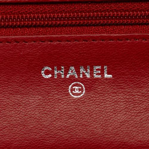 Chanel Lambskin Boy Wallet On Chain