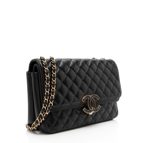 Chanel cc chic flap bag sale