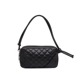 Chanel Lambskin Cambon Ligne Pochette