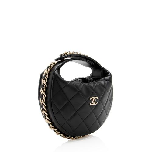 Chanel Lambskin Chain Around Pouch