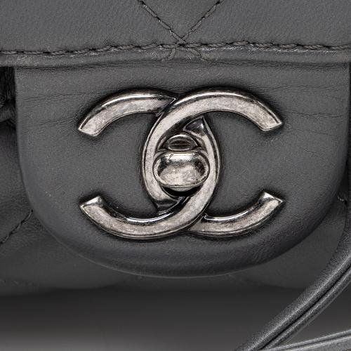 Chanel Lambskin Classic Drawstring Shopper Flap Bag - FINAL SALE