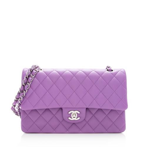 Chanel Lambskin Classic Medium Double Flap Bag