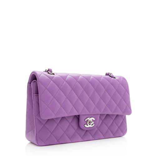 Chanel Lambskin Classic Medium Double Flap Bag