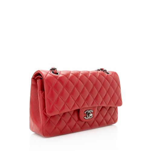 Chanel Lambskin Classic Medium Double Flap Bag