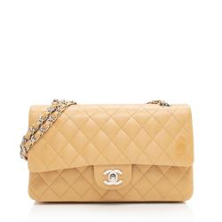 Chanel Lambskin Classic Medium Double Flap Bag