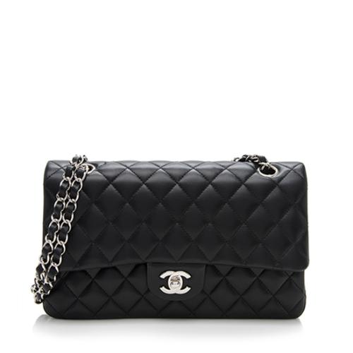 Chanel Lambskin Classic Medium Double Flap Bag