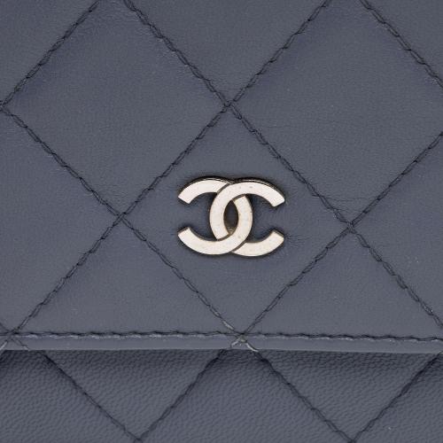 Chanel Lambskin Classic Wallet on Chain