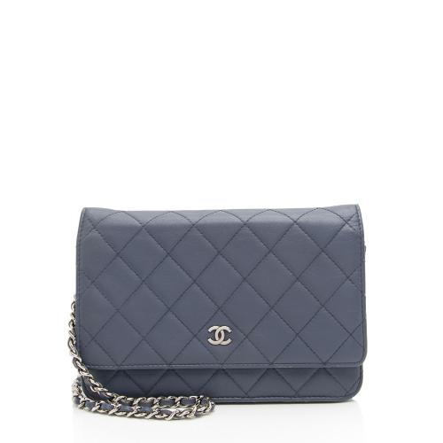 Chanel Lambskin Classic Wallet on Chain