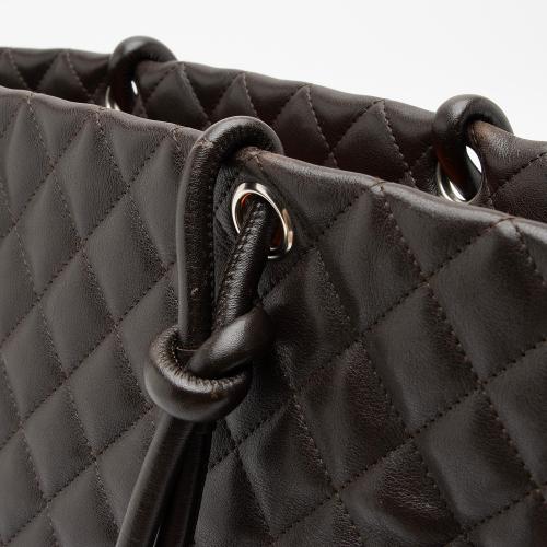 Chanel Lambskin Ligne Cambon Large Shopping Tote - FINAL SALE