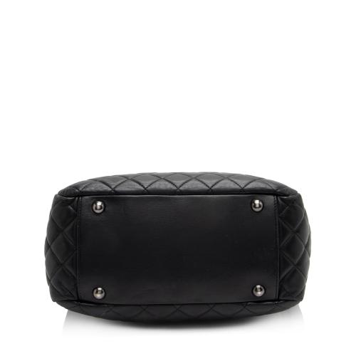 Chanel Lambskin Pocket Shopper Tote