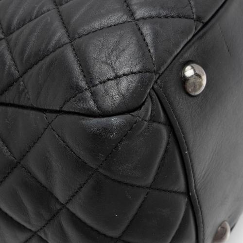 Chanel Lambskin Pocket Shopper Tote