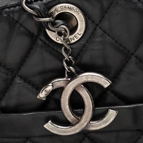 Chanel Lambskin Pocket Shopper Tote