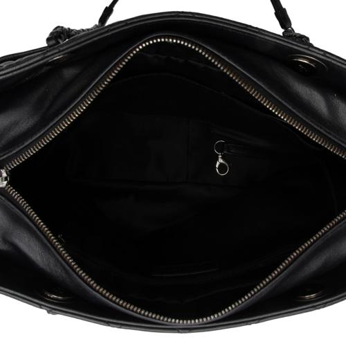 Chanel Lambskin Pocket Shopper Tote