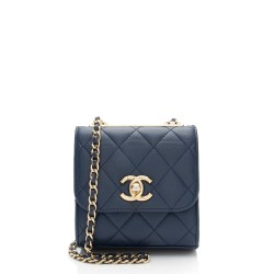 Chanel Lambskin Trendy CC Card Holder on Chain