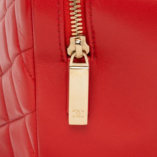 Chanel Lambskin Trendy CC Small Bowling Satchel