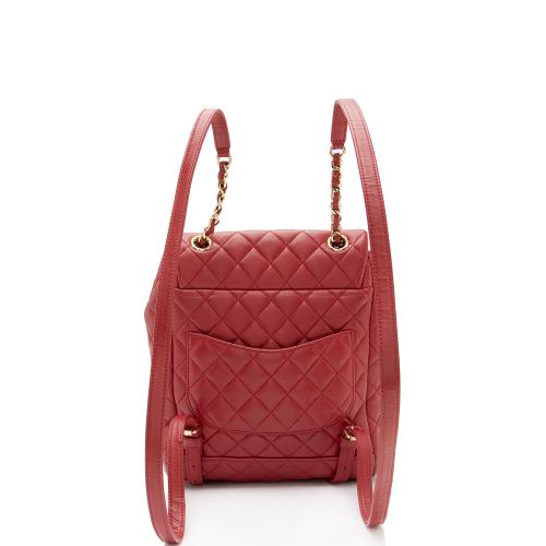 Chanel Lambskin Urban Spirit Small Backpack