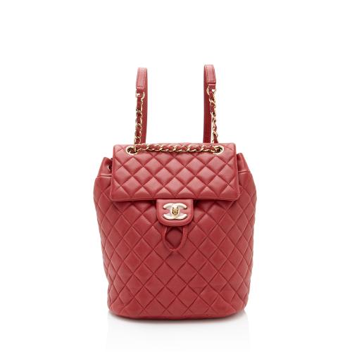 Chanel Lambskin Urban Spirit Small Backpack