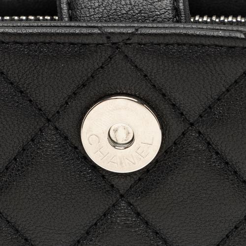 Chanel Lambskin Valentine Charms Mini Phone Holder Crossbody