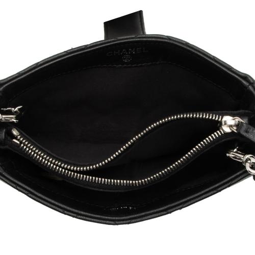 Chanel Lambskin Valentine Charms Mini Phone Holder Crossbody