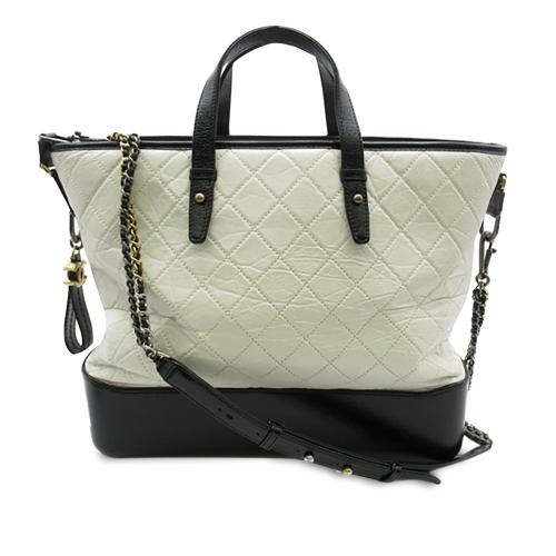 Chanel Large Aged Calfskin Gabrielle Shopping Tote