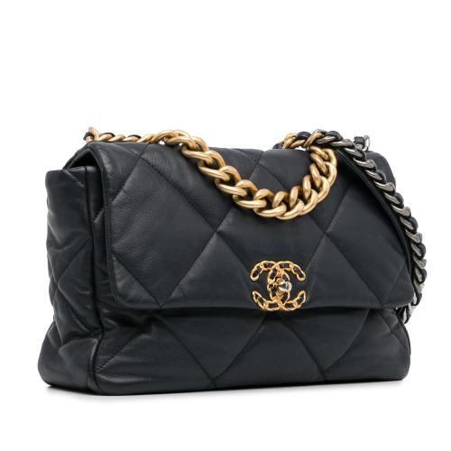 Chanel Large Lambskin 19 Flap